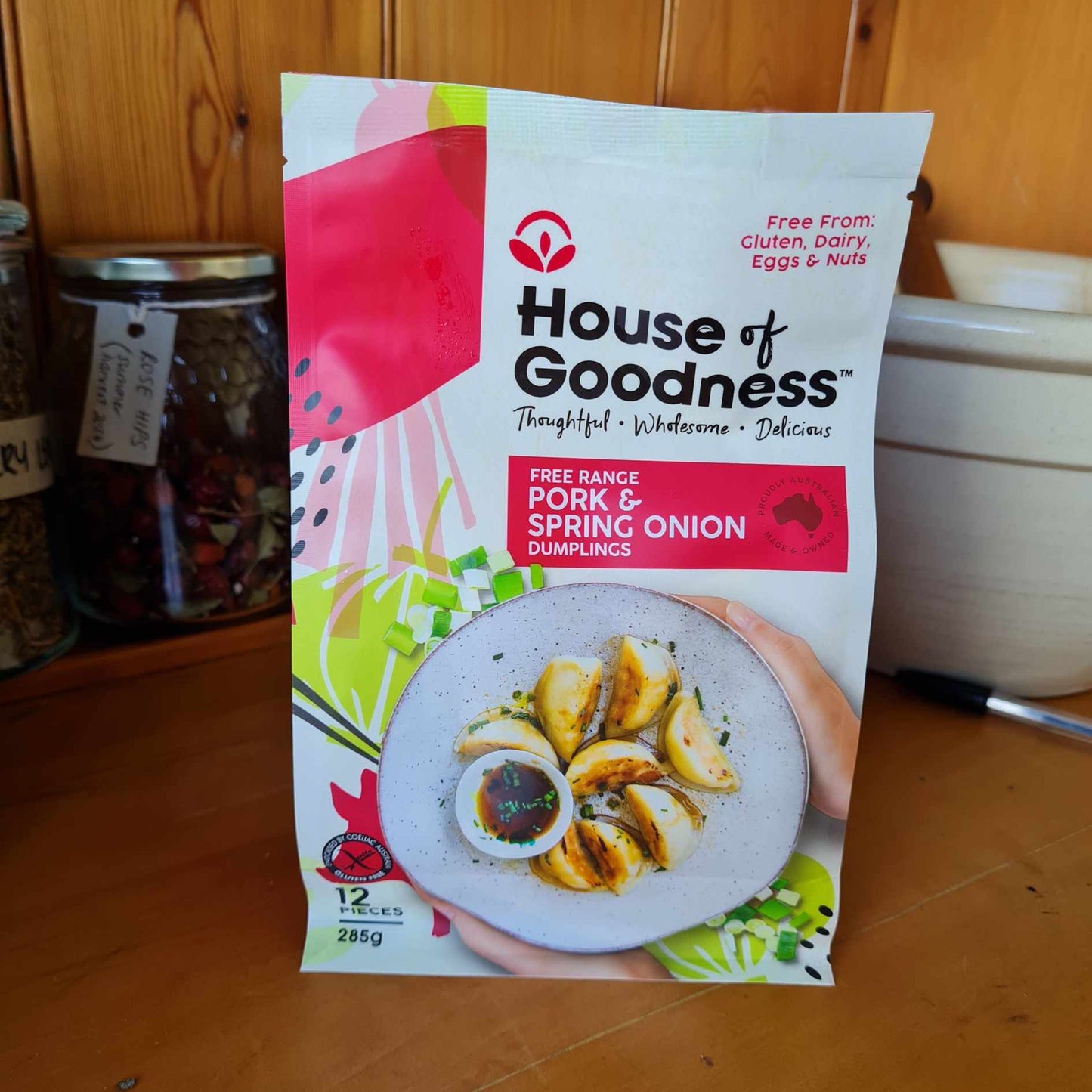 House of Goodness Dumplings (GF) ~ 12 pieces/285g pack