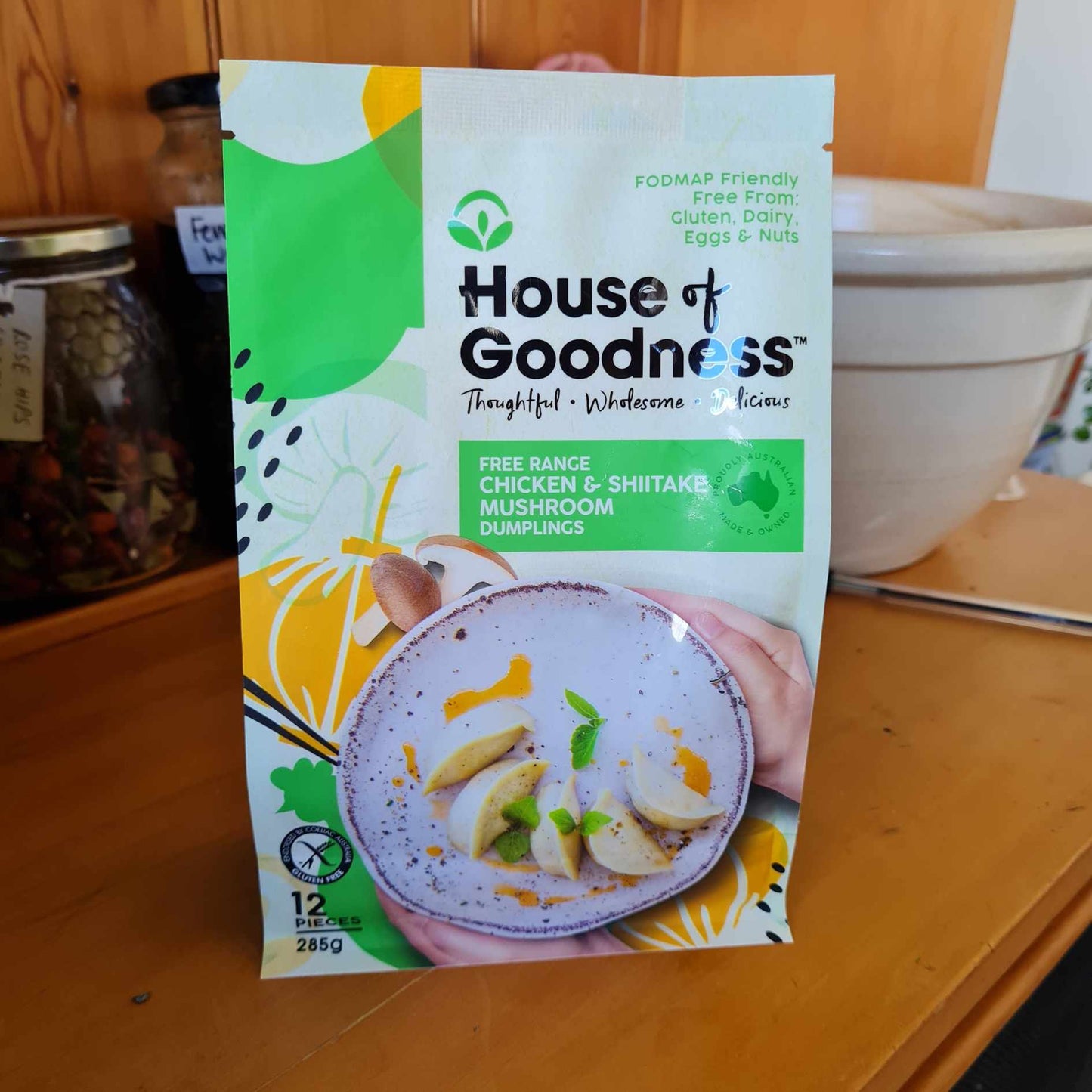 House of Goodness Dumplings (GF) ~ 12 pieces/285g pack