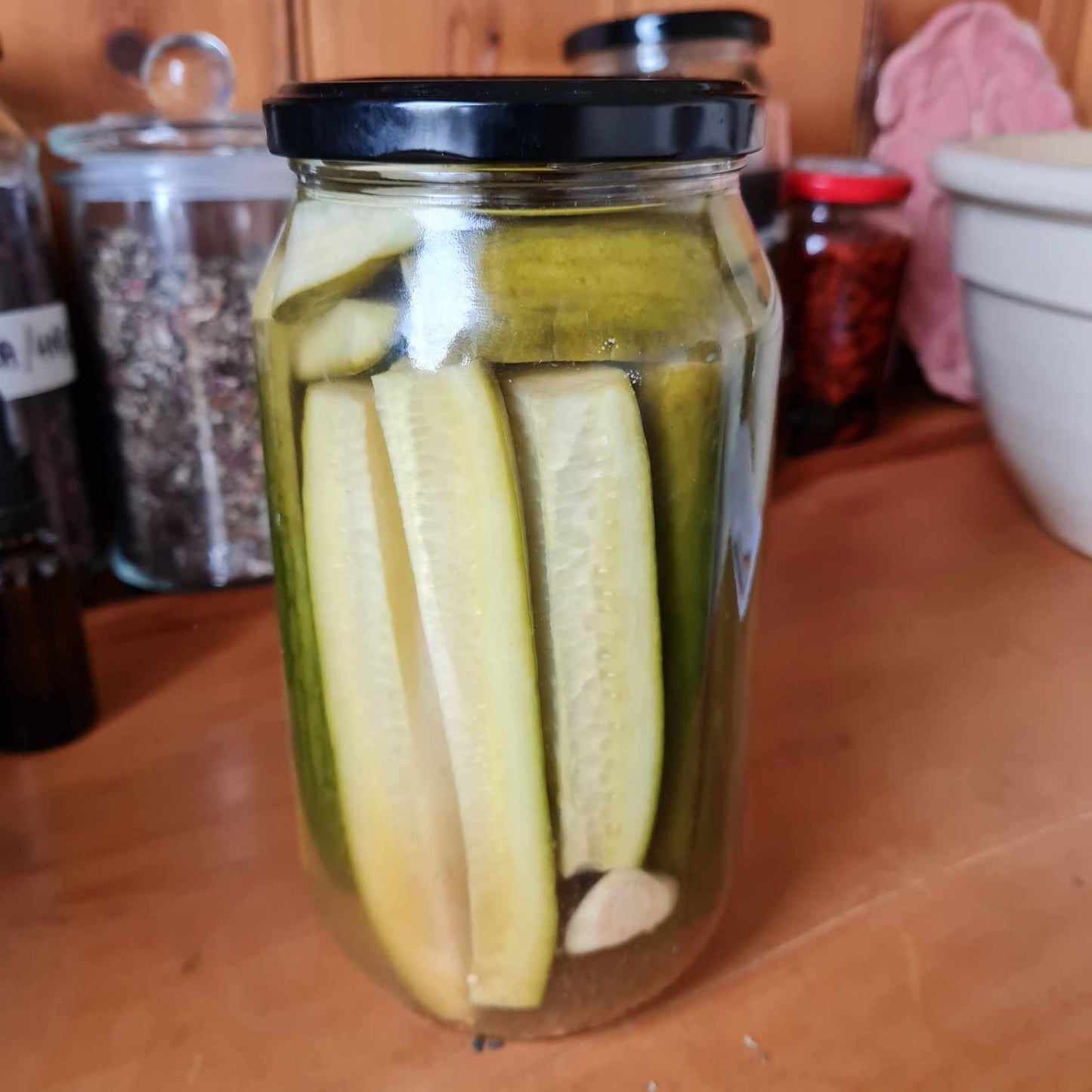 Homemade Pickled Cucumber