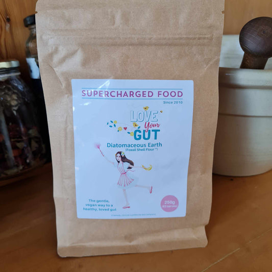 Supercharged Food Love Your Guts Diatomaceous Earth ~ 225g