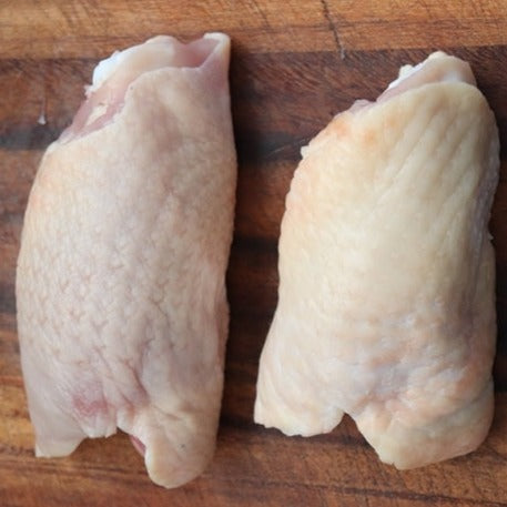 Heritage Chicken/slow grown/chemical free ~ Chicken Thigh (bone in)