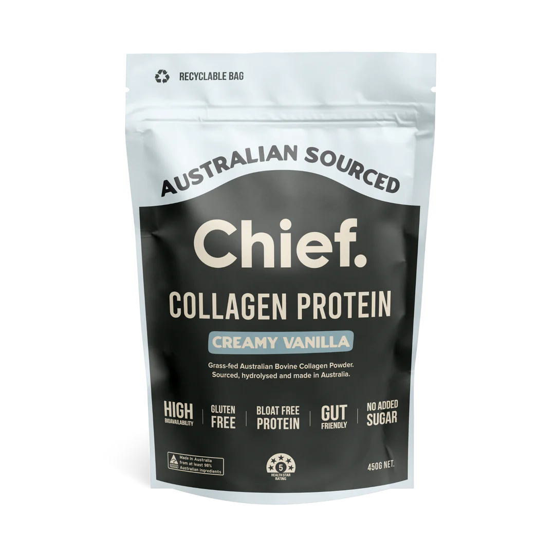 Chief Collagen Protein Powder (creamy vanilla) ~ 100g