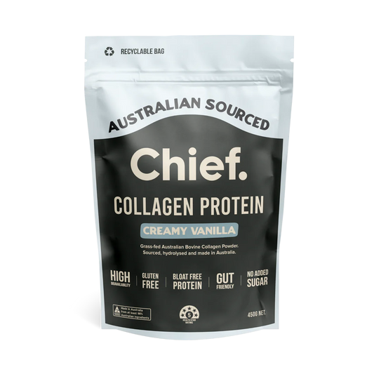 Chief Collagen Protein Powder (creamy vanilla) ~ 100g