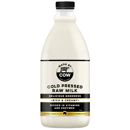 Made By Cow Jersey Cold Pressed Raw Milk