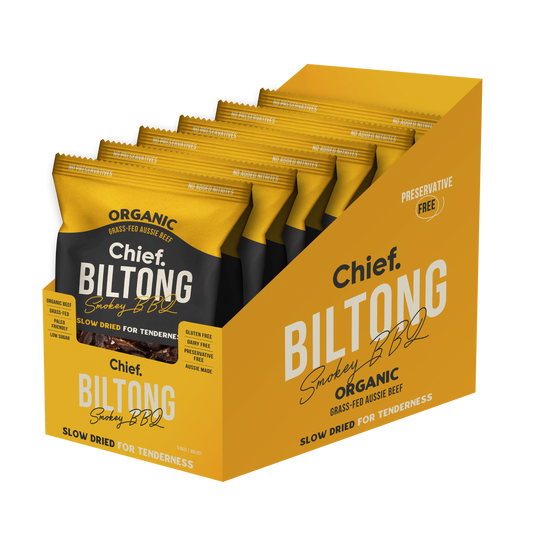 Chief Smokey BBQ Biltong ~ 30g