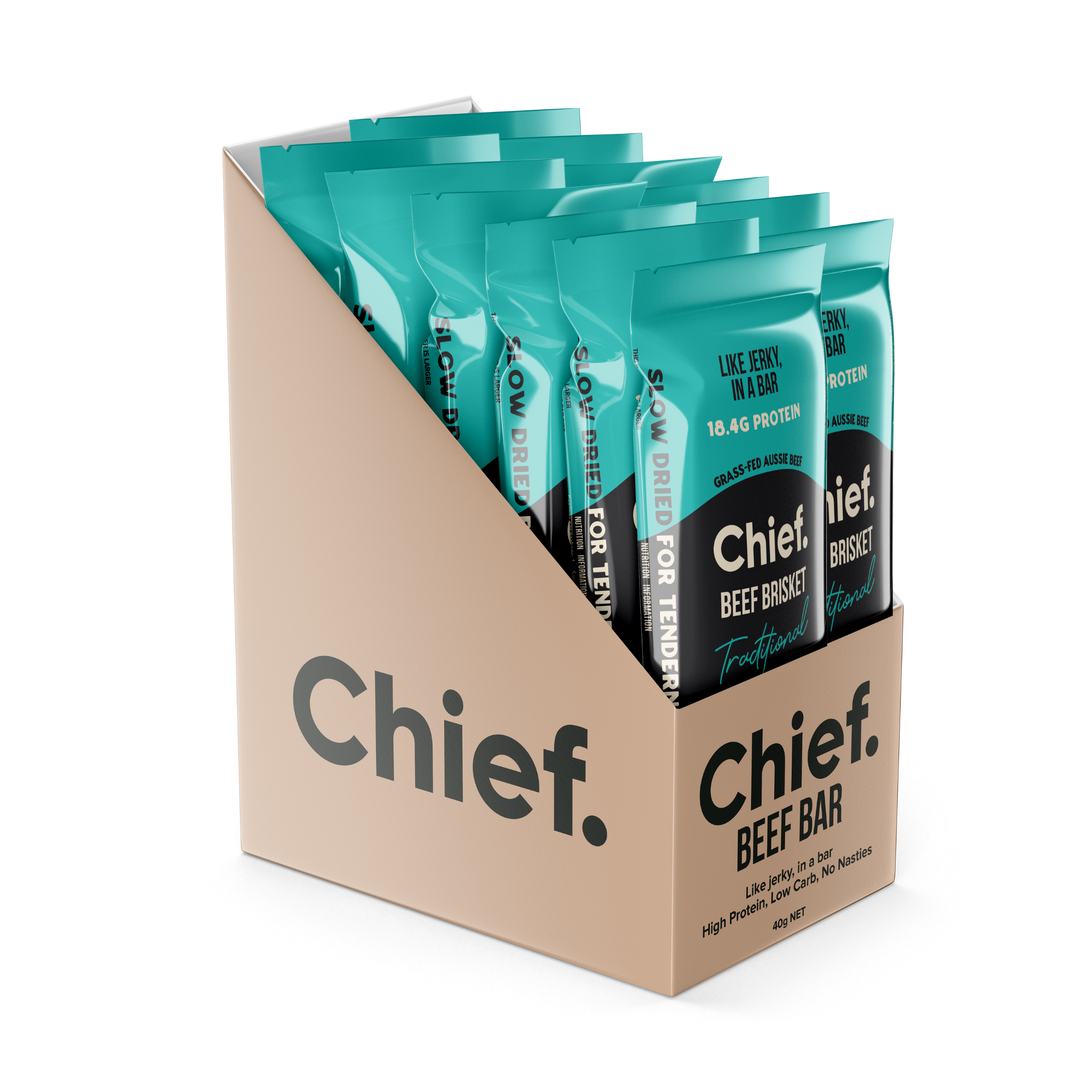 Chief. Beef Brisket Protein Bar 40g