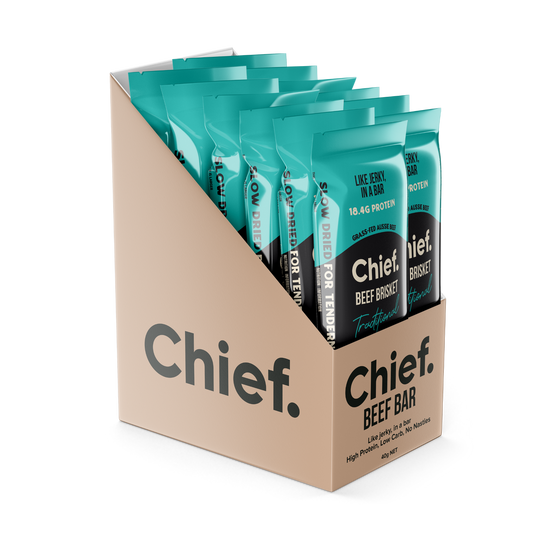 Chief. Beef Brisket Protein Bar 40g