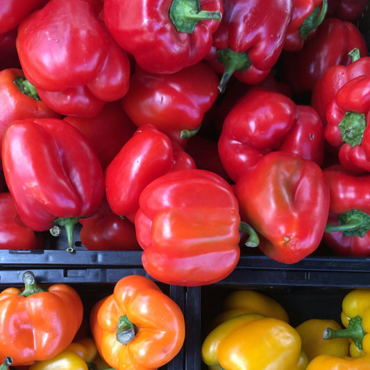 Capsicums (red) ~ 1-2 each (approx 190g)