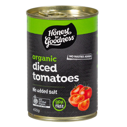 Organic Diced Tomatoes 400g